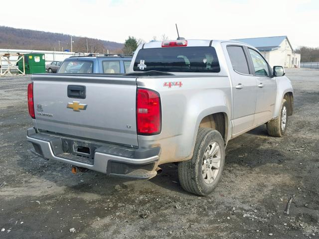 1GCGTBE31F1253514 - 2015 CHEVROLET COLORADO L SILVER photo 4