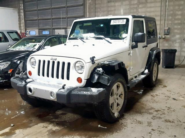 1C4AJWBGXCL136265 - 2012 JEEP WRANGLER S WHITE photo 2