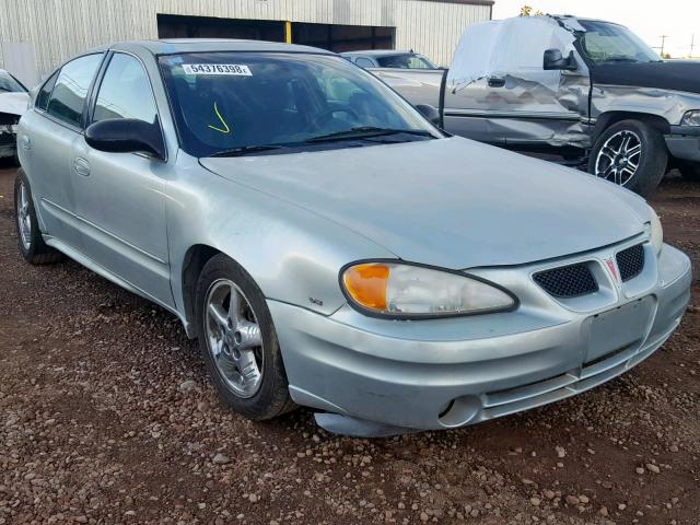 1G2NF52E63M694043 - 2003 PONTIAC GRAND AM S SILVER photo 1