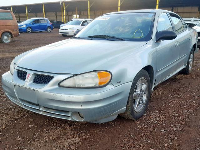 1G2NF52E63M694043 - 2003 PONTIAC GRAND AM S SILVER photo 2