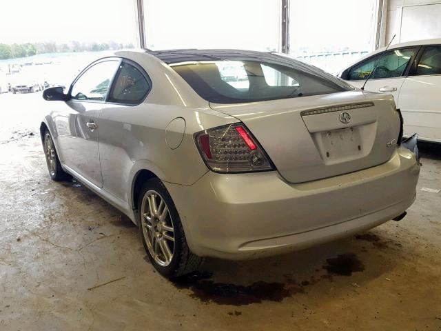 JTKDE177060143303 - 2006 TOYOTA SCION TC ვერცხლისფერი ფოტო 3