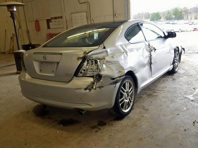 JTKDE177060143303 - 2006 TOYOTA SCION TC ვერცხლისფერი ფოტო 4