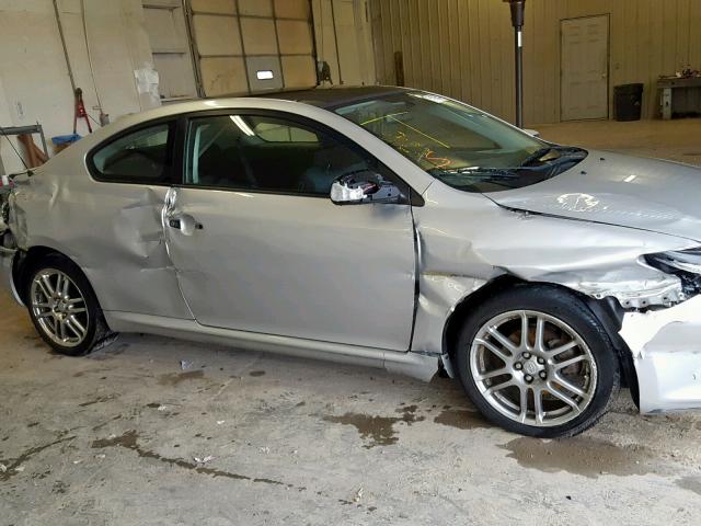 JTKDE177060143303 - 2006 TOYOTA SCION TC ვერცხლისფერი ფოტო 9