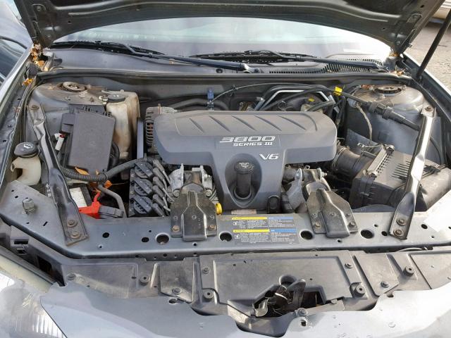 2G2WP522151130435 - 2005 PONTIAC GRAND PRIX GRAY photo 7