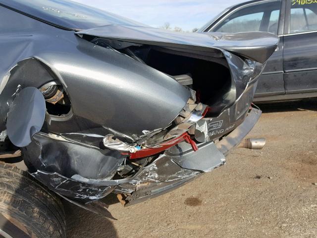 2G2WP522151130435 - 2005 PONTIAC GRAND PRIX GRAY photo 9