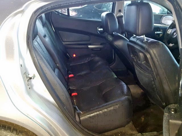 2G2WR584961226916 - 2006 PONTIAC GRAND PRIX SILVER photo 6