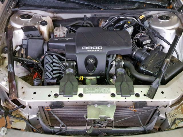 2G2WR584961226916 - 2006 PONTIAC GRAND PRIX SILVER photo 7