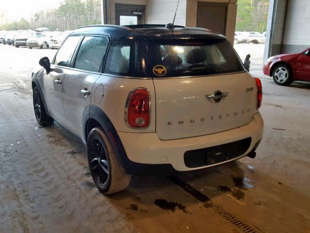 WMWZB3C50FWR43471 - 2015 MINI COOPER COU WHITE photo 3