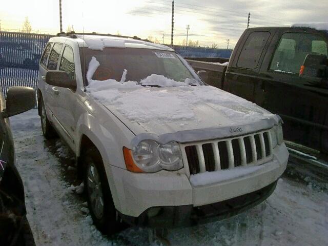 1J8HR48M58C523296 - 2008 JEEP GRAND CHER WHITE photo 1