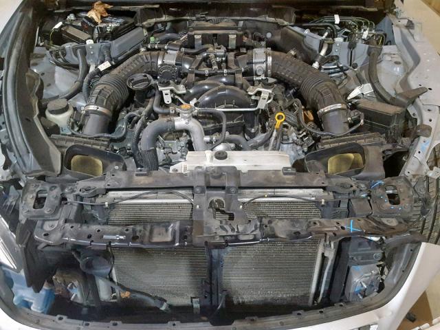 JN1AY1AP0DM540156 - 2013 INFINITI M56 SILVER photo 7