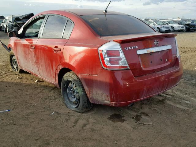 3N1AB6AP7BL665418 - 2011 NISSAN SENTRA 2.0 RED photo 3