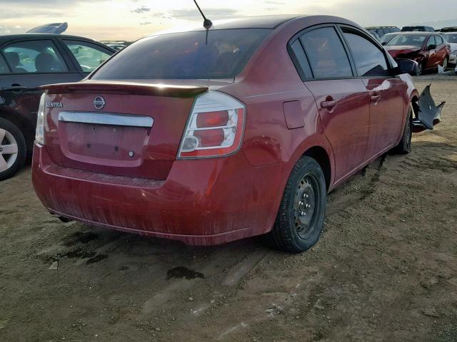 3N1AB6AP7BL665418 - 2011 NISSAN SENTRA 2.0 RED photo 4