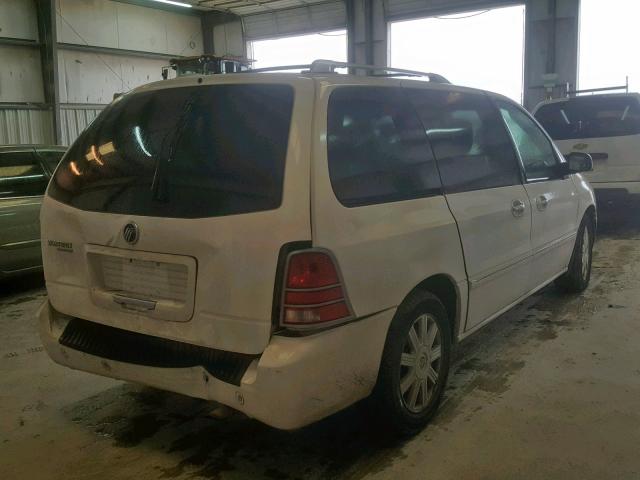 2MRDA22256BJ01578 - 2006 MERCURY MONTEREY L WHITE photo 4