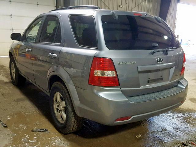 KNDJC735495882754 - 2009 KIA SORENTO LX CHARCOAL photo 3