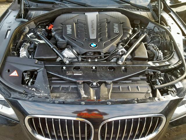WBAYE8C54DD132507 - 2013 BMW 750LI BLACK photo 7