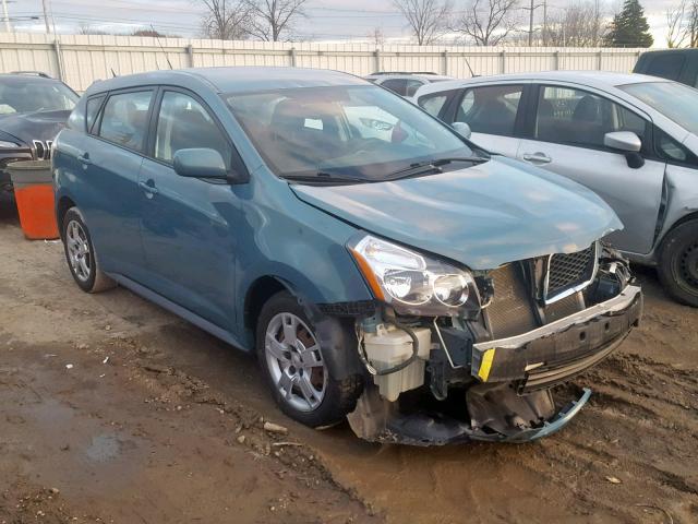 5Y2SP67079Z427794 - 2009 PONTIAC VIBE TEAL photo 1