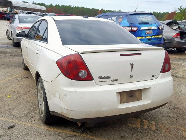 1G2ZH528554180774 - 2005 PONTIAC G6 GT WHITE photo 3