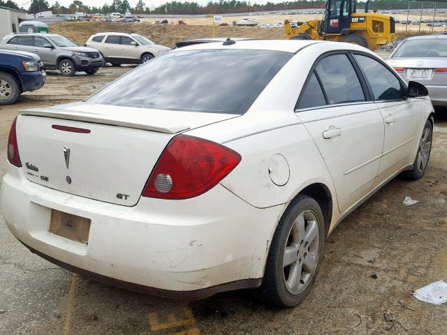 1G2ZH528554180774 - 2005 PONTIAC G6 GT WHITE photo 4