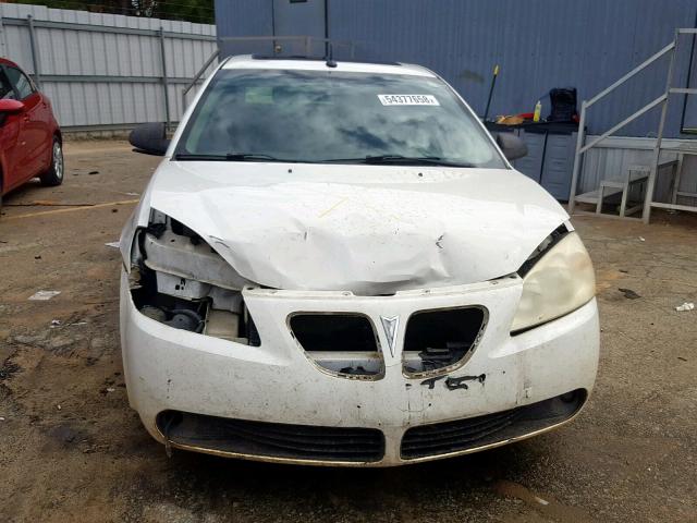 1G2ZH528554180774 - 2005 PONTIAC G6 GT WHITE photo 9