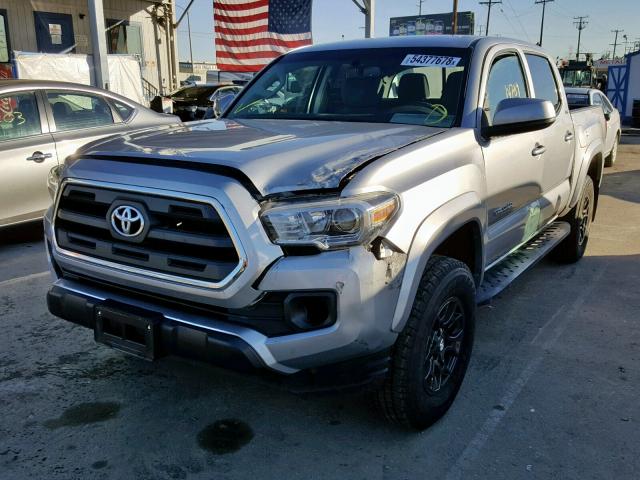5TFCZ5AN4HX084689 - 2017 TOYOTA TACOMA DOU Күміс фото 2