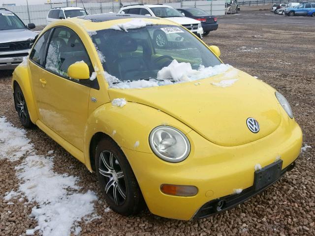 3VWDD21C6YM455175 - 2000 VOLKSWAGEN NEW BEETLE YELLOW photo 1