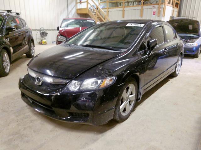 2HGFA16619H102507 - 2009 HONDA CIVIC LX-S Qara foto 2