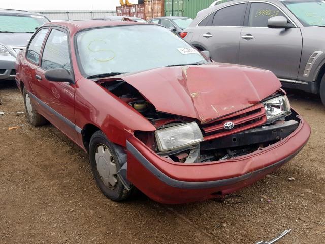 JT2EL43S2R0387108 - 1994 TOYOTA TERCEL DX RED photo 1