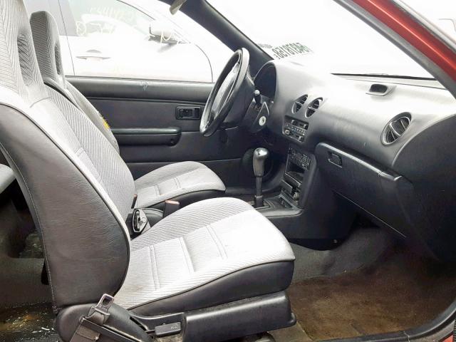 JT2EL43S2R0387108 - 1994 TOYOTA TERCEL DX RED photo 5