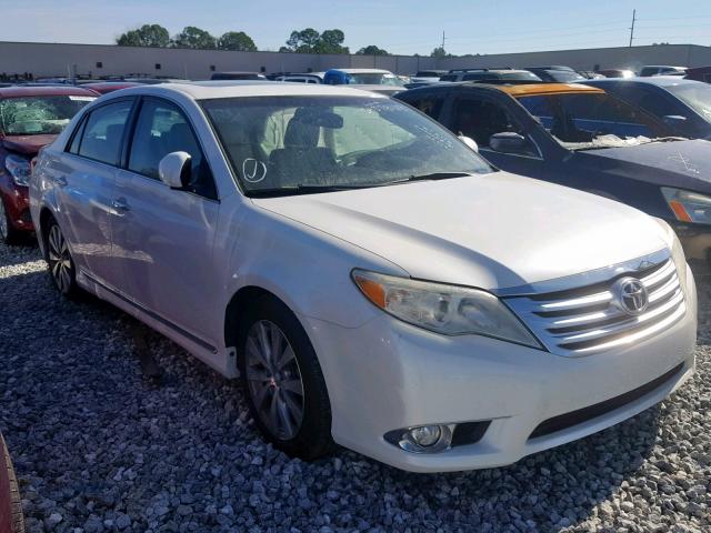 4T1BK3DB3BU405308 - 2011 TOYOTA AVALON BAS WHITE photo 1