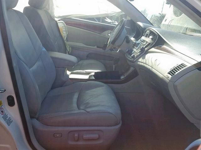 4T1BK3DB3BU405308 - 2011 TOYOTA AVALON BAS WHITE photo 5