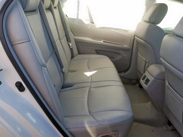 4T1BK3DB3BU405308 - 2011 TOYOTA AVALON BAS WHITE photo 6