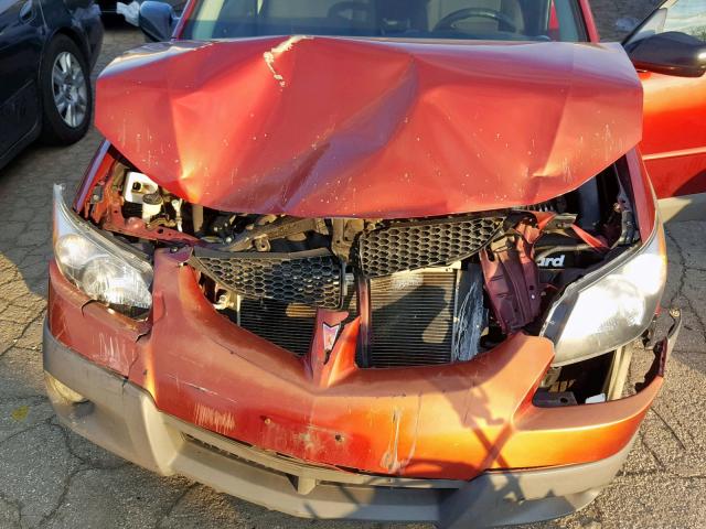 5Y2SL62874Z429465 - 2004 PONTIAC VIBE RED photo 7