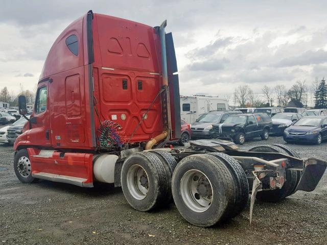 1FUJGLDR69LAH4584 - 2009 FREIGHTLINER CASCADIA 1 RED photo 3