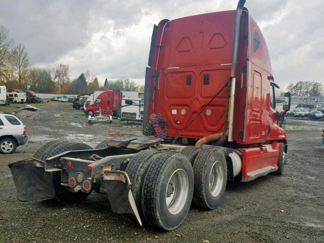 1FUJGLDR69LAH4584 - 2009 FREIGHTLINER CASCADIA 1 RED photo 4