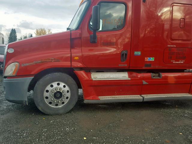 1FUJGLDR69LAH4584 - 2009 FREIGHTLINER CASCADIA 1 RED photo 9