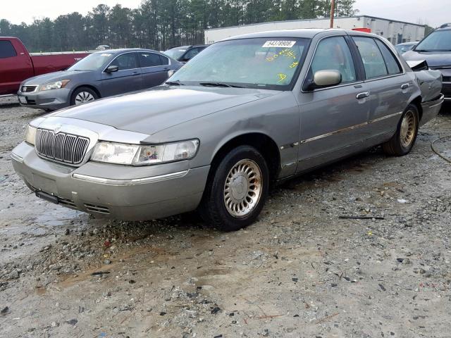 2MEFM75W3WX682854 - 1998 MERCURY GRAND MARQ GRAY photo 2