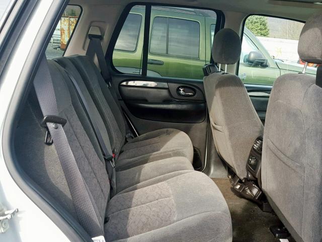 1GKDT13S872120367 - 2007 GMC ENVOY SILVER photo 6