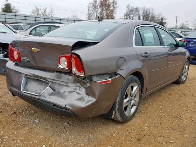 1G1ZC5EB6AF311168 - 2010 CHEVROLET MALIBU 1LT BROWN photo 4