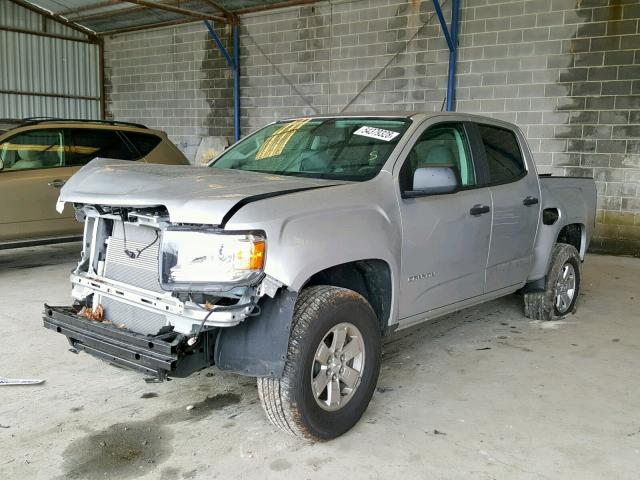 1GTG5BEA0J1129316 - 2018 GMC CANYON SILVER photo 2