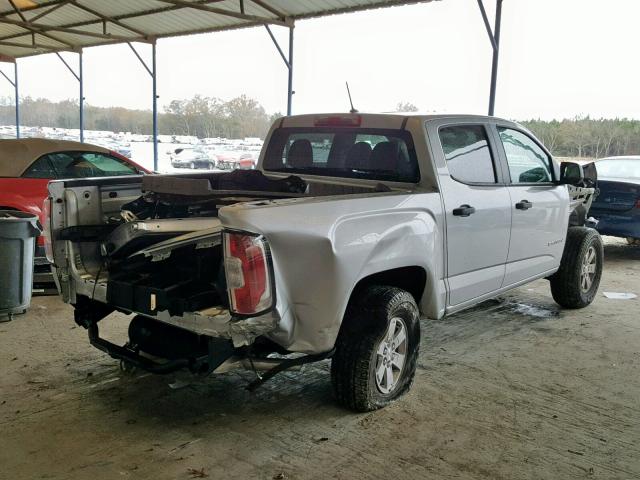 1GTG5BEA0J1129316 - 2018 GMC CANYON SILVER photo 4