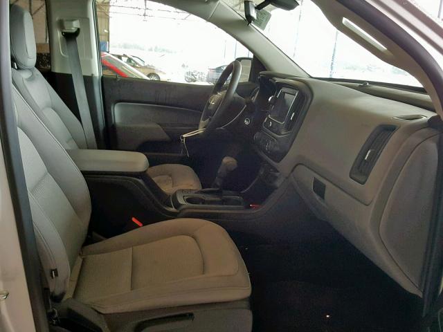 1GTG5BEA0J1129316 - 2018 GMC CANYON SILVER photo 5