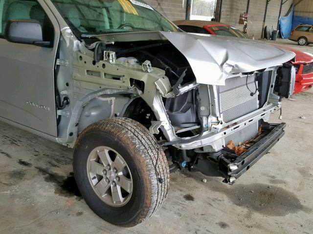 1GTG5BEA0J1129316 - 2018 GMC CANYON SILVER photo 9