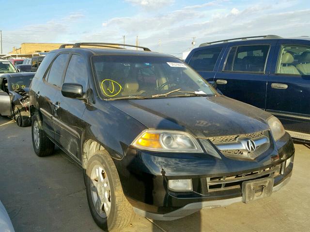 2HNYD18626H515649 - 2006 ACURA MDX TOURIN BLACK photo 1