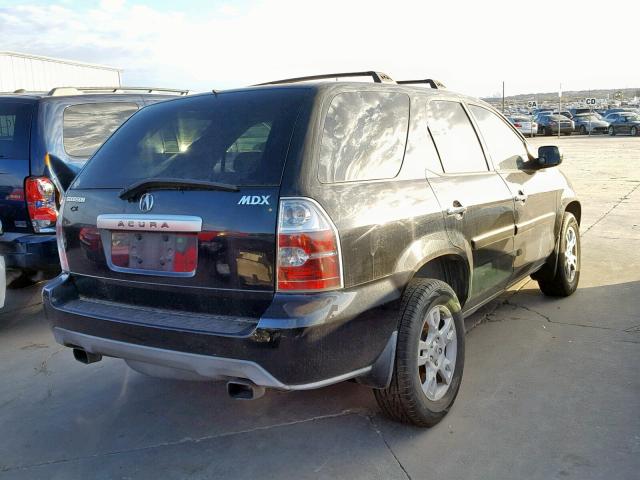 2HNYD18626H515649 - 2006 ACURA MDX TOURIN BLACK photo 4