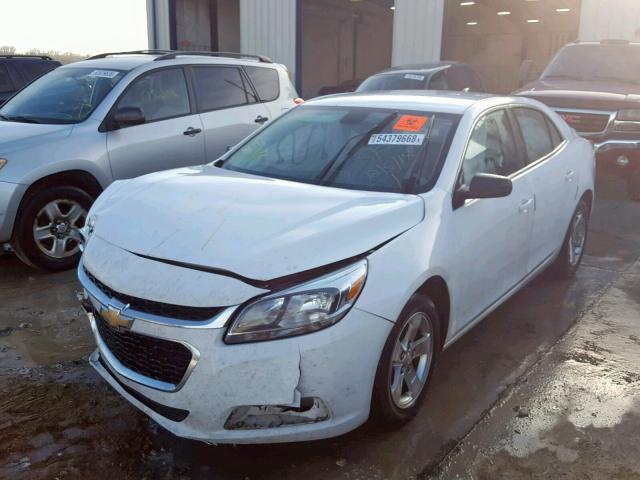 1G11A5SA9GF118276 - 2016 CHEVROLET MALIBU LIM WHITE photo 2