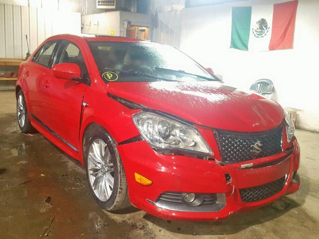 JS2RE9A82B6110622 - 2011 SUZUKI KIZASHI SP RED photo 1