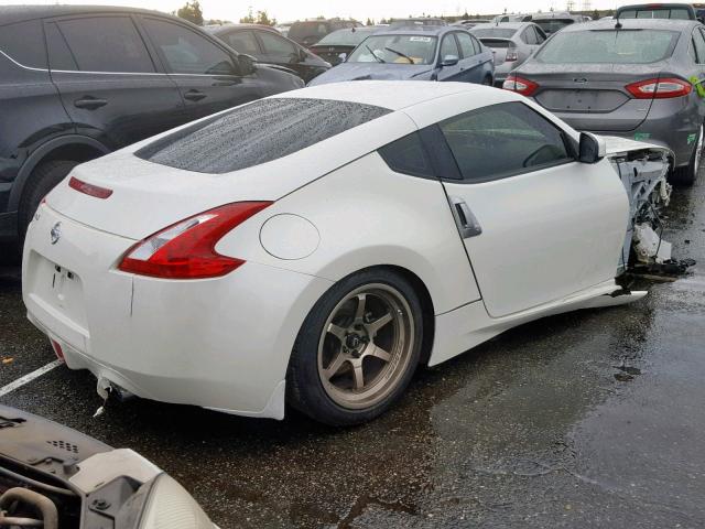 JN1AZ4EH2EM631920 - 2014 NISSAN 370Z BASE WHITE photo 4