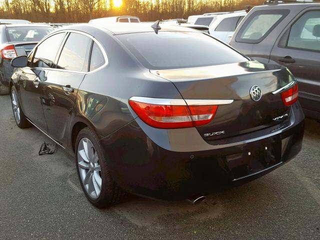 1G4PR5SK0E4191866 - 2014 BUICK VERANO CON GRAY photo 3