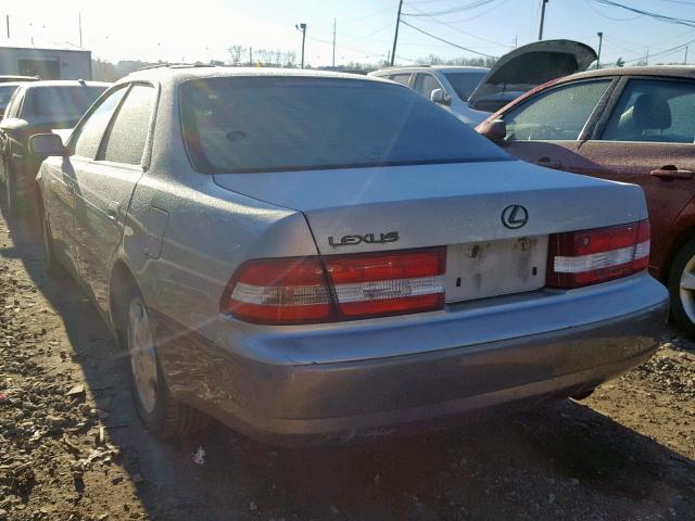 JT8BF28G0Y5103307 - 2000 LEXUS ES 300 BEIGE photo 3