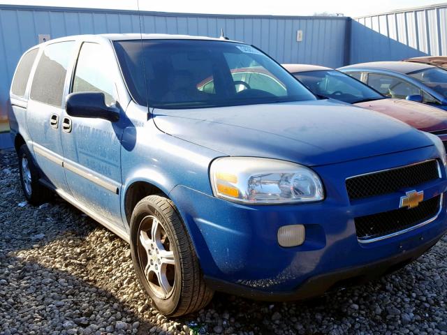 1GNDV23197D111689 - 2007 CHEVROLET UPLANDER L BLUE photo 1